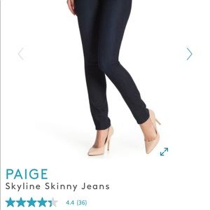 Paige “Skyline Skinny” size 25
